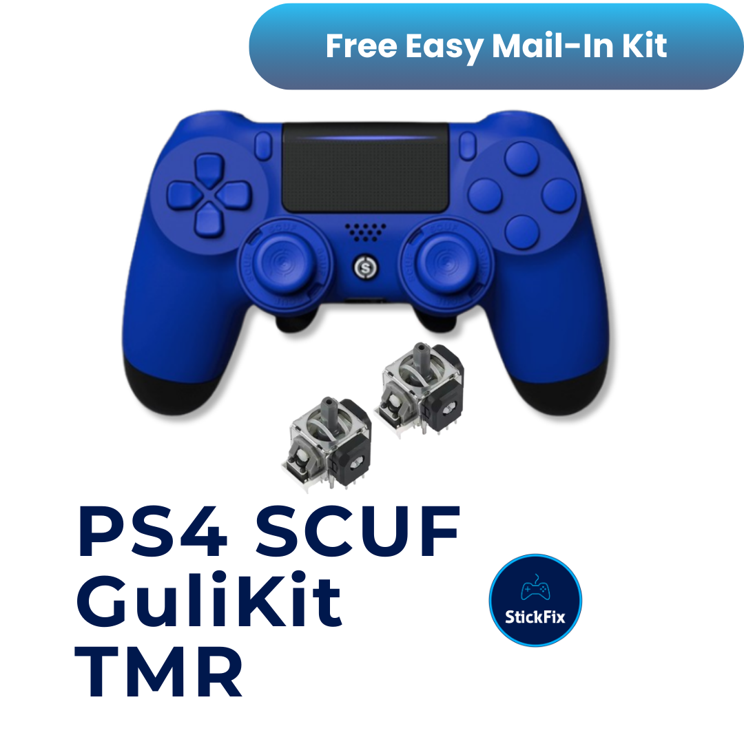 PS4 SCUF Infinity4PS/Impact Controller: GuliKit TMR Joystick