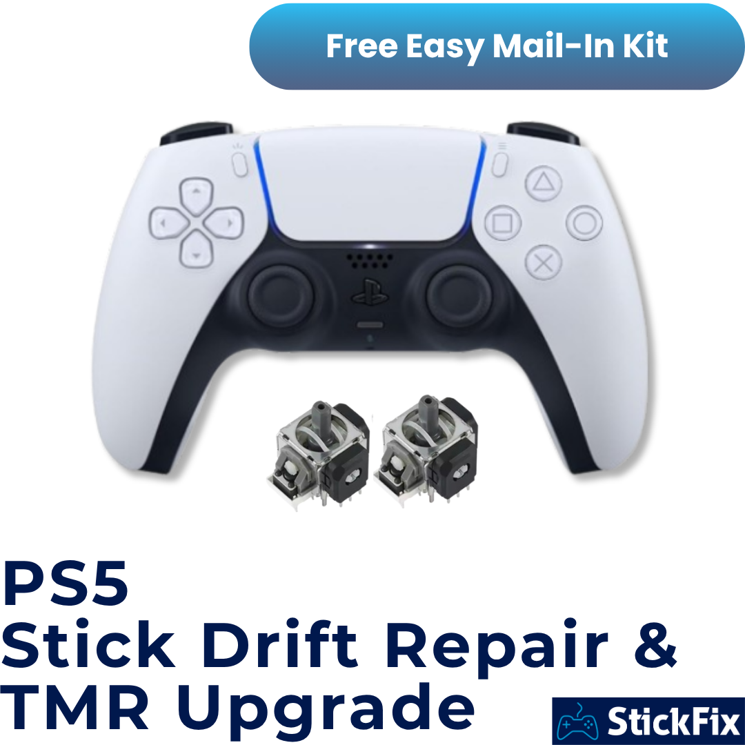 PS5 Controller: Stick Drift Repair & TMR Joystick Upgrade