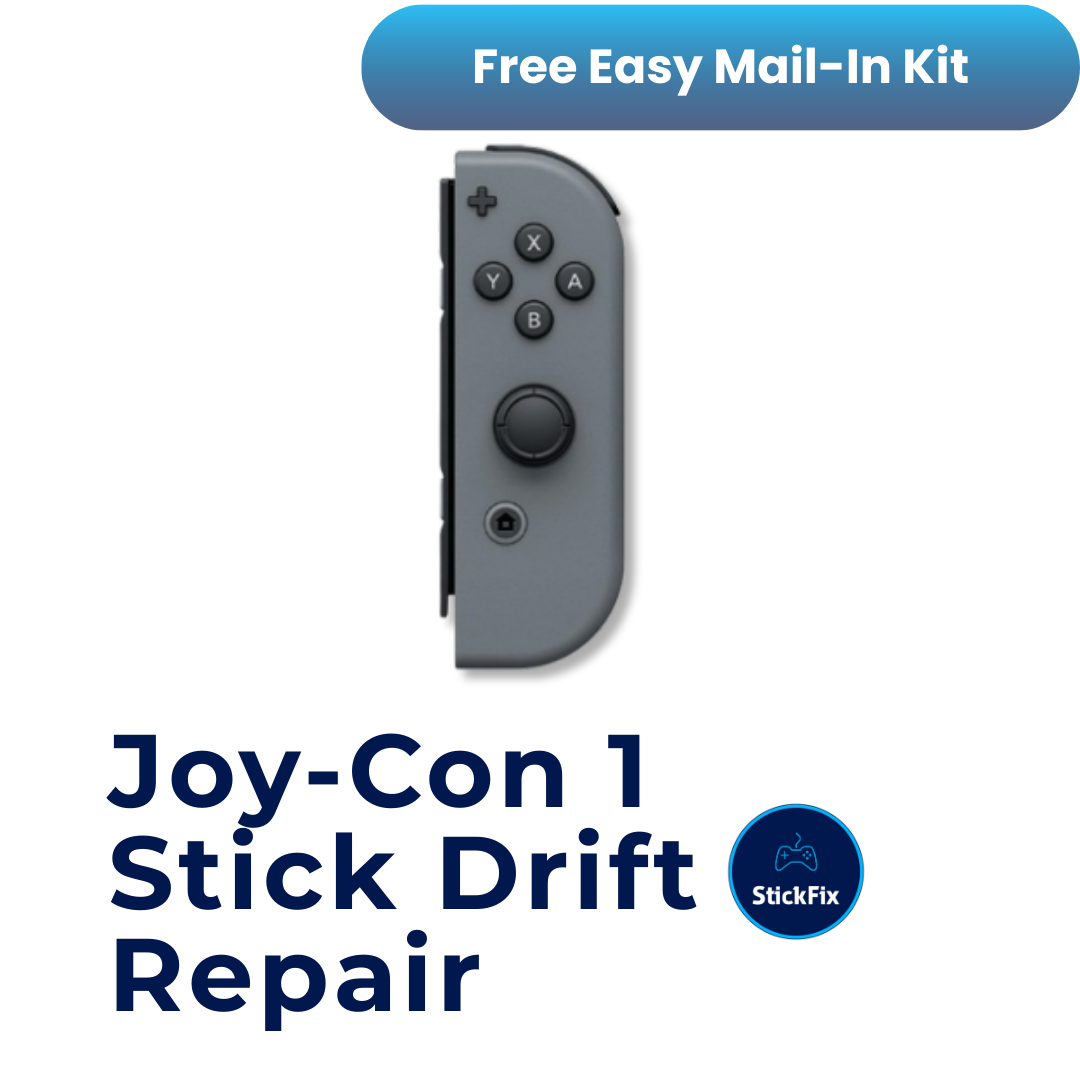Nintendo Switch Joy-Con stick drift repair service — StickFix Repair mail-in