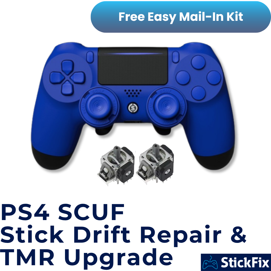 PS4 SCUF Infinity4PS/Impact Controller: Stick Drift Repair & TMR Joystick Upgrade