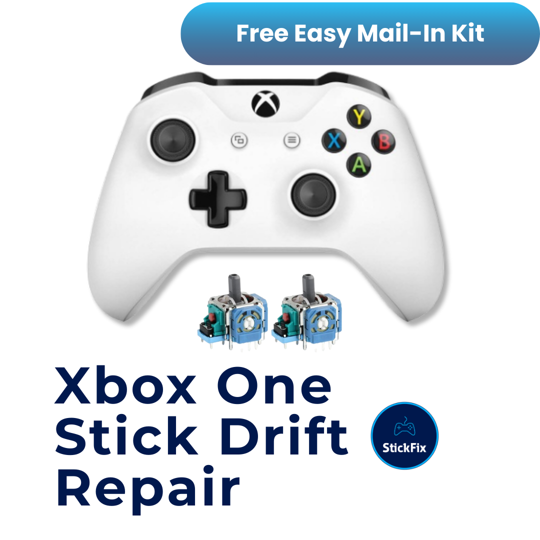 Xbox One controller stick drift repair service — StickFix Repair mail-in service