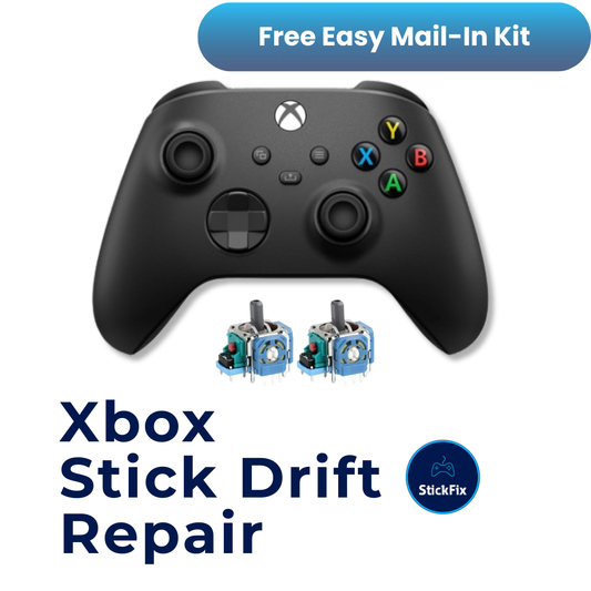 Xbox Series X|S controller stick drift repair service — StickFix Repair mail-in service