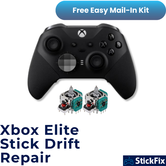 Xbox Elite 1 & 2 Controller: Stick Drift Repair Service
